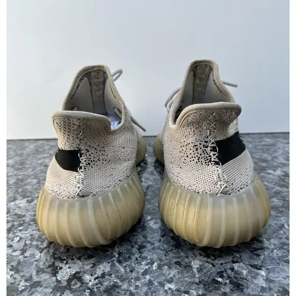 Adidas Yeezy Boost 350 V2 Beige Black SPLY-350 Size 9.5 HP7870 Kanye West - Picture 4 of 12